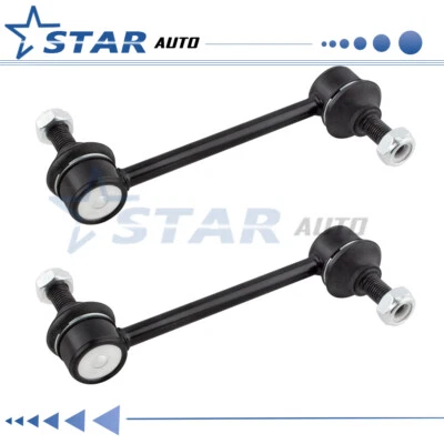2pcs Rear Stabilizer Sway Bar End Links for 1996 - 2000 Hyundai Elantra Tiburon - Image 1 of 4
