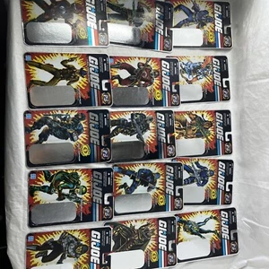 GI Joe 25th Anniversary, Comic, Cartion - 52 Cardbacks Uncut Filecard Lot - Bild 1 von 9