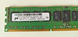 Micron 2GB DDR3 Speichermodul MT18JSF25672PDZ-1G4F1DD RAM Server ECC 500202-061 - Bild 1 von 2