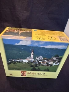 Big Ben 1000 Piece Jigsaw Puzzle Gadertal Valley South Tyrol Italy 2004 MB - Picture 1 of 6
