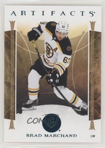 2022-23 Upper Deck Artifacts Stars Turquoise Brad Marchand #109