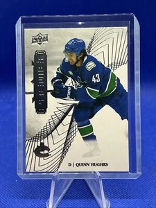 Quinn Hughes 2022-23 Premier /299 #48 Vancouver Canucks - Foto 1 di 2