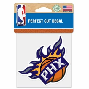 Phoenix Suns Wincraft NBA 4x4 Perfect Cut Team Decal FREE SHIP - Picture 1 of 1