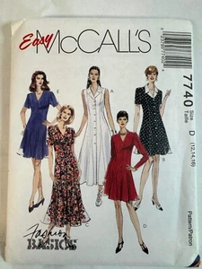 McCall's Easy #9512 Größe Taille D (12,14&16) 3 Pullover-Stile UNGESCHNITTEN! - Bild 1 von 4
