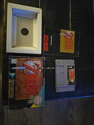 The Legend of Zelda: A Link to the Past SNES • CIB - Image 1 of 4