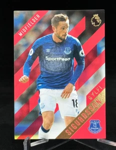 2017-18 Topps Premier League rojo dorado #47 Gylfi Sigurdsson Everton - Imagen 1 de 2
