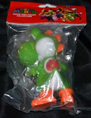 5" Yoshi Super Mario Brothers Bros. Action Figures Figurines Toys NEW SEALED - Image 1 of 2