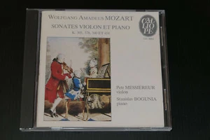 CD MOZART / SONATES VIOLON ET PIANO / MESSIEREUR / BOGUNIA / CALIOPE - Picture 1 of 2