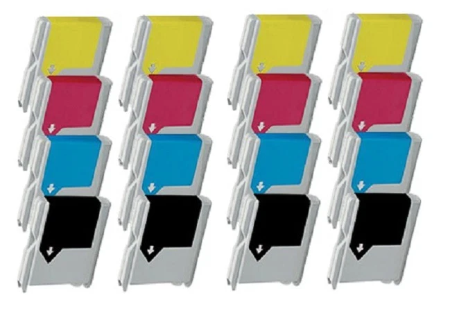 16 x Tinte für Brother MFC-235C MFC-260C MFC-25cn / LC-970 BK C M Y Cartridges - Bild 1 von 1
