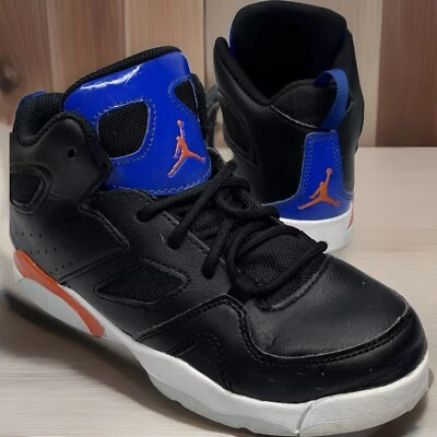 耐克 Jordan Flight Club 91 (PS) DM1686-008 黑色 Game Royal Kids 尺码 1Y  — 第 1/4 张图片