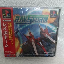 PS1 RAYSTORM JPN IMPORT NEW SEALED PLUS 2 POSTCARD BONUS NEVER USED