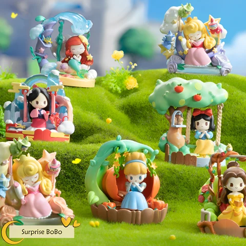 52TOYS X Disney Princess Flower Swing Series Blind Box Confirmed Figure New Toy Cover