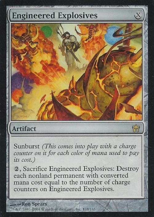 Engineered Explosives - Medium Play MTG Fifth Dawn - Image 1 of 1