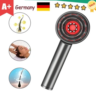 ZREE 3-in-1 Elektrische mit Haaröl-Applikator Kopfhaut-Massagebürste Kopfmassagegerät