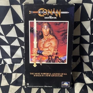 Conan der Zerstörer (1984) VHS - 1980er Schwarzenegger Fantasy Grace Jones Zula - Bild 1 von 7