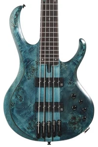 Ibanez BTB Standard BTB945 5-string Bass Guitar - Cosmic Blue Low Gloss - Picture 1 of 8