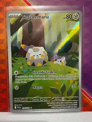 Pokémon Karte Togedemaru - Fatale Flammen 104/094 - Illustration Rare - NM - Bild 1 von 4