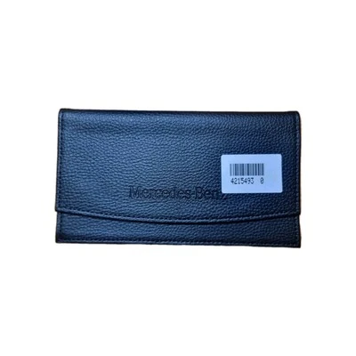 PORTA DOCUMENTI LIBRETTO DI CIRCOLAZIONE E USO E MANUTENZIONE IN PELLE MERCEDES - Image 1 of 4