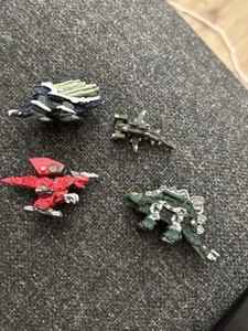 Zoids Battle Champions 1" Mini Figures Hasbro 2001 Lot of 4 Variety Vintage Toy - Picture 1 of 3
