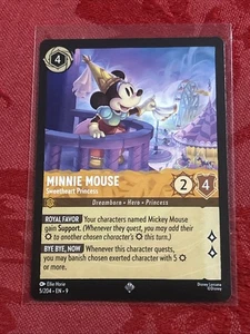 Lorcana Fabled - Minnie Mouse - Sweetheart Princess - 5/204 - Picture 1 of 7
