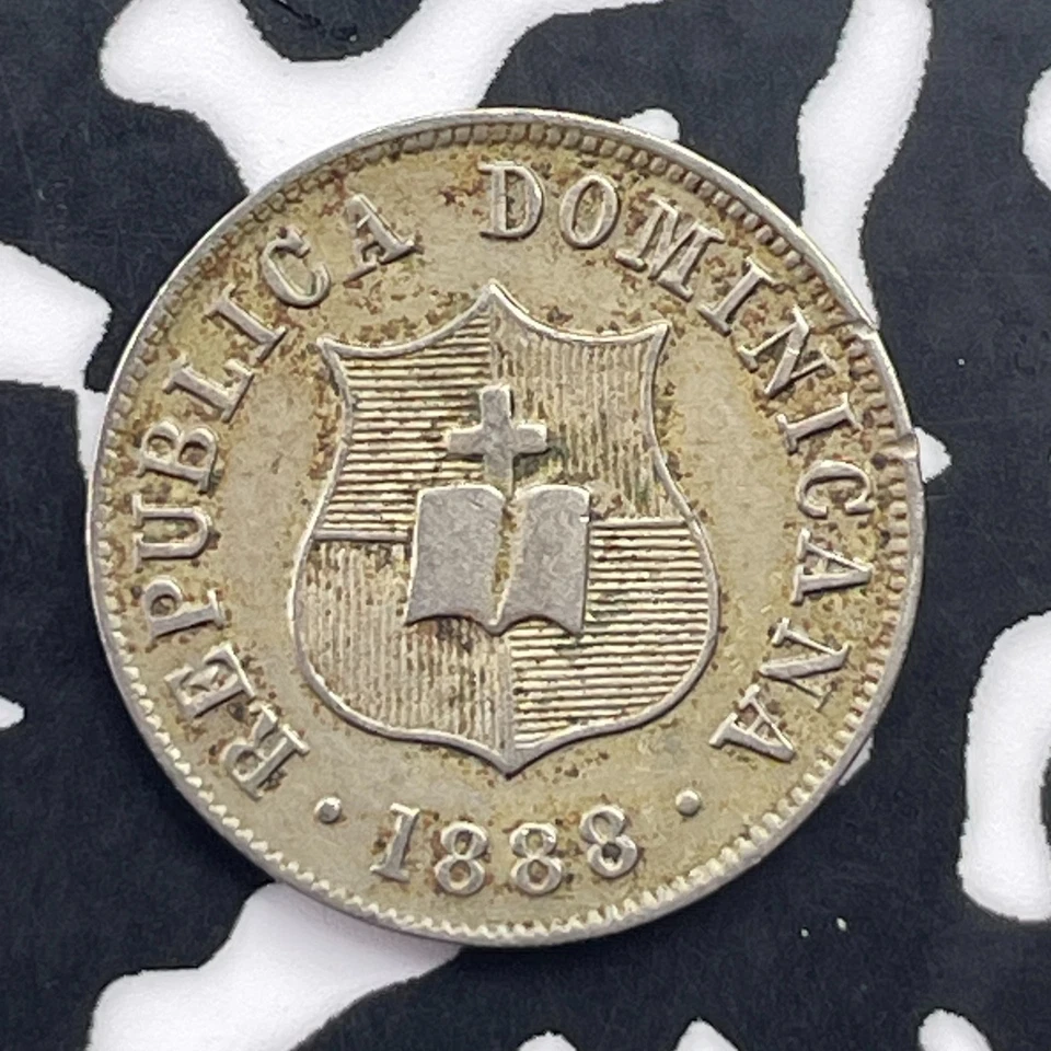 1888 Dominican Republic 2 1/2 Centavos Lot#C2786 - Image 1 of 2