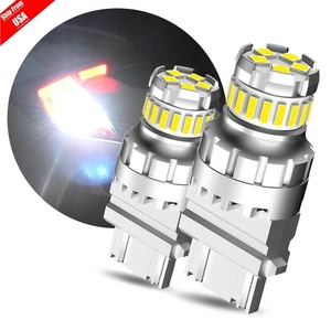 Upgraded 3157 3156 4157 LED Backup Reverse Light Bulbs Super Bright 6500K White - Imagen 1 de 23
