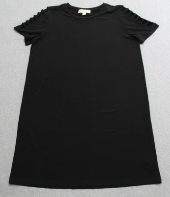 Michael Kors женская футболка стиль платье размер большой короткие рукава с акцентами - Изображение 1 из 4