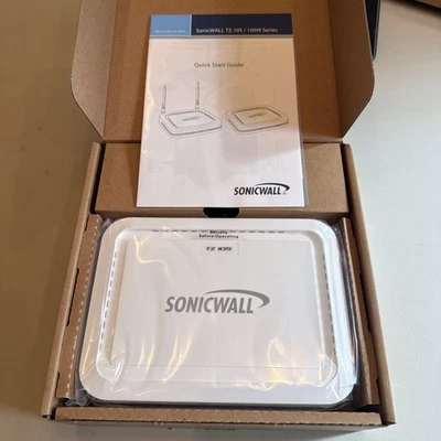 SonicWall TZ-105W Firewall Network Security Appliance New In Box Sealed - image 1 of 4
