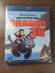 How To Train Your Dragon 3D Samsung Promo Blu Ray Multiple Languages 2010 New - Picture 1 of 2