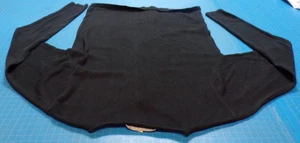 BOBBY CHAN BLACK CARDIGAN SWEATER 70% SILK 30% COTTON WOMEN'S M - Picture 1 of 6