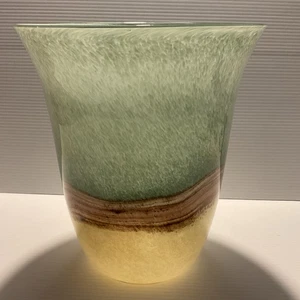 Partylite TRANQUILITY HURRICANE Glass Vase Large Candle Holder Retired P91163 - Picture 1 of 5