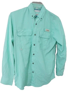 NEU MIT ETIKETT MAGELLAN RELAXED FIT BLAUES FEUCHTIGKEITSABLEITENDES BELÜFTETES LANGARMHEMD FÜR HERREN SMALL - Bild 1 von 2