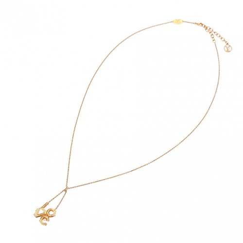 LOUIS VUITTON（LV） Collana donna LOUIS VUITTON LV&ME LOVE oro M62843 metallo catena lunghezza 54~60 cm