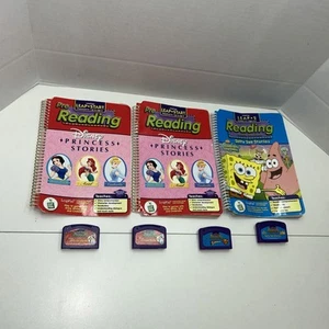 LeapPad LeapFrog Reading Spongebob Squarepants Disney Princess Superman - Picture 1 of 5