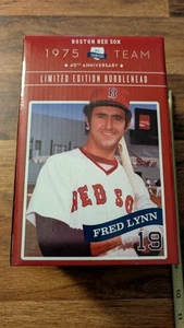 NIB Boston Red Sox Fred Lynn Bobblehead 1975 Team 40th Anniversary - Picture 1 of 7