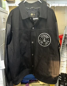 Volcom® x SNL™ 50th Anniversary Embroidered Chenille Patch Jacket | Size XXL - Picture 1 of 9
