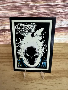 1992 Marvel Ghost Rider Glow in the Dark Card #G-1 :"Illuminating" - Picture 1 of 2
