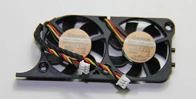 NEW Dell 6F858 GM0503PEB2-8 Dual Fan Latitude Inspiron 8000 8100 8200 C800 Sunon - Image 1 of 4