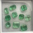 GEM 💎 Natural Emeralds Emerald Cut  10 Stones = 3.07 CT No Reserve USseller