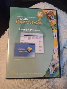Math Expressions Level Kindergarten Lesson Planner CD-ROM - Picture 1 of 2