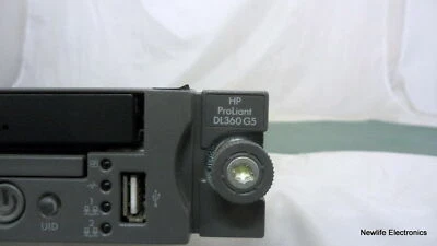 HP 457922-001 ProLiant DL360 G5 Server (2 x 2.13GHz CPU's/4GB RAM/No Drives) - Image 1 of 4