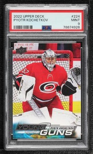 2022-23 Upper Deck Series 1 Young Guns Pyotr Kochetkov #224 PSA 9 MINT Rookie RC