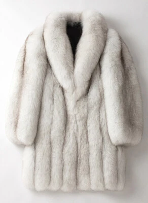 Nuevo abrigo chaqueta de piel de zorro noruego para hombre talla 42 Foto 1 de 4