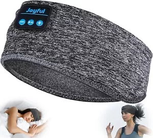Wireless Sleep Headphones w/Headband for Bed, Workout, Travel - Picture 1 of 7