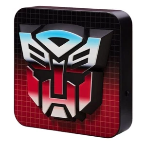 Numskull - Transformers - Lampe de bureau / Applique murale 3D Emblème des Autob - Photo 1/3