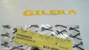 TARGHETTA GILERA 5756250033 - Imagen 1 de 1