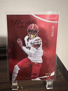 2023 NFL Prestige RC #297 Terry Mclaurin Washington Commanders WR Red /599