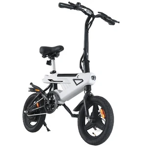 E-Bike 14 Zoll 250W Elektrofahrrad E bike 36V Abnehmbare Batterie E-City Bike - Bild 1 von 16