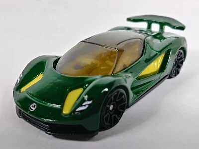 Lotus Evija Hot Wheels 2022 Exotics # 229 Racing verde trampa 5 llantas 1:64 sueltas Foto 1 de 4