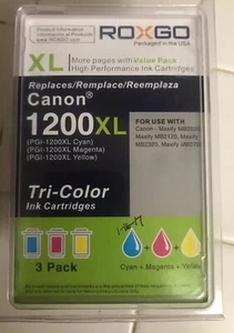 HP 1200 XL Magenta & Yellow Toner Missing Cyan. Cartridges Sealed. - Picture 1 of 3